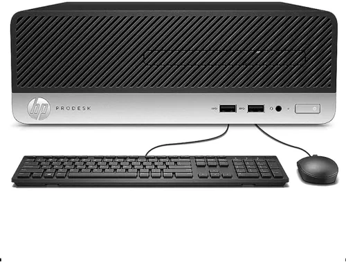 Vista 3 de HP ProDesk 400 G5 SFF Computadora de escritorio RGB de alto rendimiento, Intel Quad-Core i3-8100 3.60 GHz, 16G DDR4, 1T SSD, WiFi, BT, DP, Windows