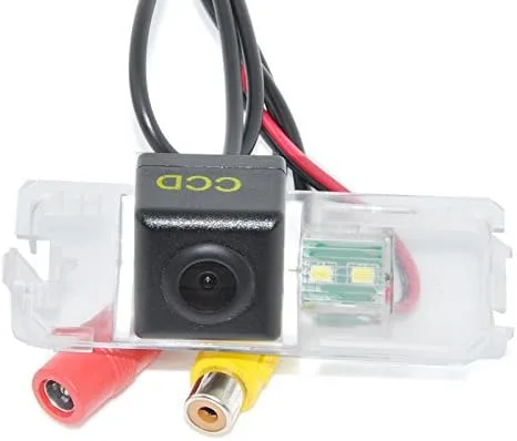 Vista 4 de Para Volkswagen VW EOS 2006 ~ 2009 Cámara de visión trasera del coche Cámara de retroceso/enchufe directamente