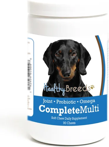 Vista 12 de Healthy Breeds Cavalier King Charles Spaniel - Multivitamínico todo en uno, completo con probióticos, glucosamina, condroitina y omegas, 60