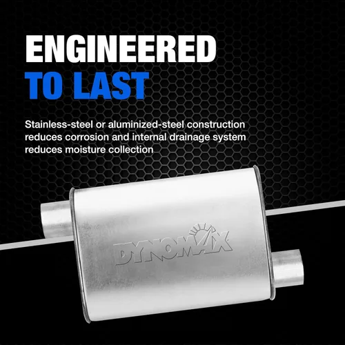 Vista 6 de Dynomax Super Turbo 17664 - Silenciador de escape para Jeep Wrangler