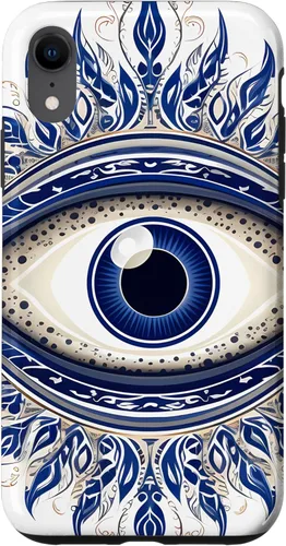 Vista 25 de iPhone 16 Evil Eye - Una potente protección elegante - Funda de arte mandala