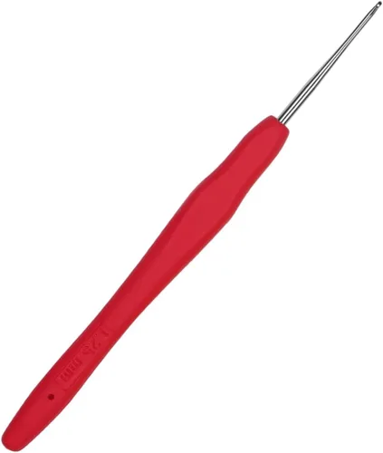 Vista 11 de Gancho de Crochet de Tamaño Pequeño Aguja de Crochet para Encaje QLRFFLJOY Gancho de Crochet de 0.5mm Hilo para Bordado Herramienta de Tejido