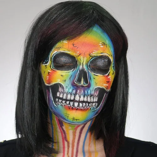 Vista 3 de Mehron Makeup Paradise AQ Prisma Blendset (1.75 oz) (ARC-EN-CIEL)
