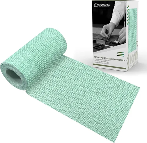 Vista 29 de Parche de lona para planchar, 3 x 60 pulgadas, parche de reparación de tela 100% algodón impermeable, utilizado para varios sofás, tiendas de Beige