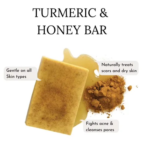 Vista 3 de MyKBar Turmeric & Honey Soap Bar for Dark Marks