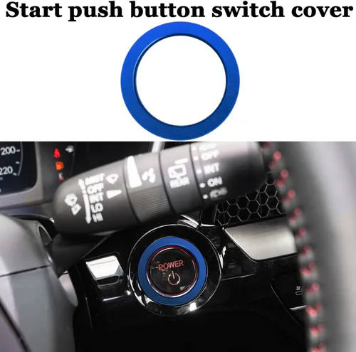 Vista 4 de Cubierta de perilla de ventilación de aire acondicionado para accesorios Honda Civic 2022-2024 2025 2026, para CRV 2023-2025 2026 Anillo de Botón