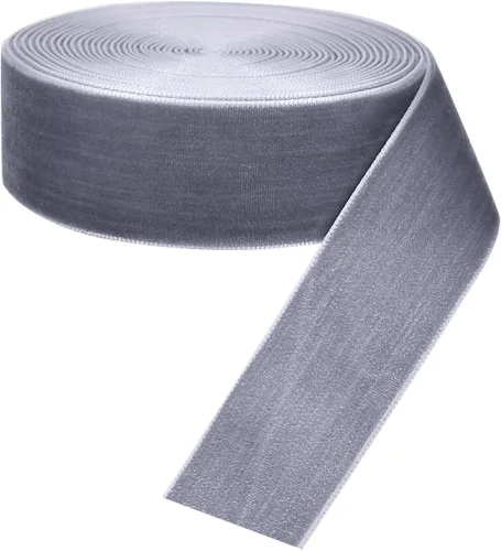 Vista 84 de Chenkou Craft 5 yardas de cinta de terciopelo para decoración navideña y embalaje artesanal