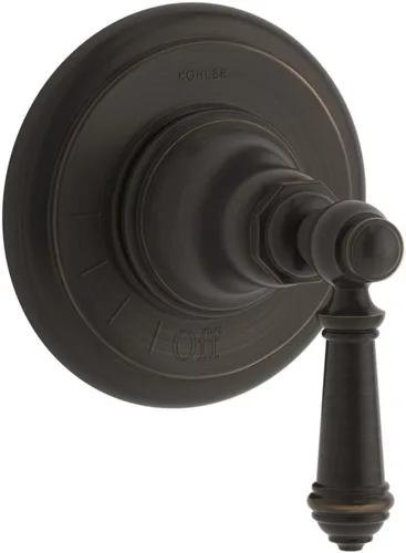 Vista 7 de KOHLER T72771-4-BL Artifacts Mastershower Control de volumen válvula de ajuste con palanca de manija, negro mate