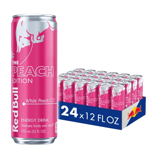 Vista 88 de Red Bull - Bebida energética, edición de coco, 8.4 onzas líquidas, paquete de 4, 33.6 onzas líquidas