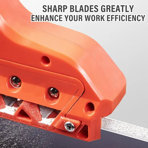 Vista 6 de Cortador rápido de placas de yeso, chaflán preciso de tablero de yeso de 45 ° 60 °, con 10 cuchillas, herramienta de mano de borde de yeso