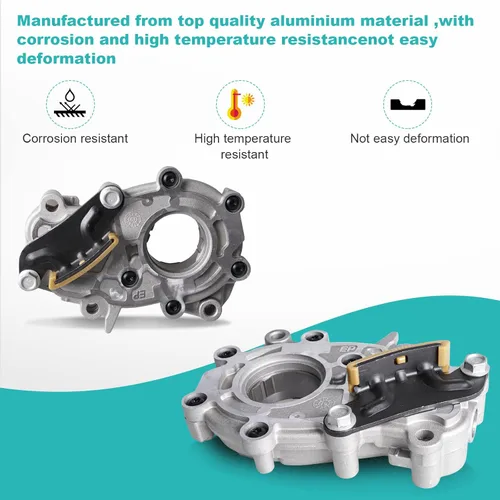 Vista 6 de Bomba de aceite, bomba de aceite M353 compatible con Chevy GMC Buick Enclave Cadillac Impala Traverse Saturn Saab 2.8L 3.0L 3.6L V6 DOHC 24