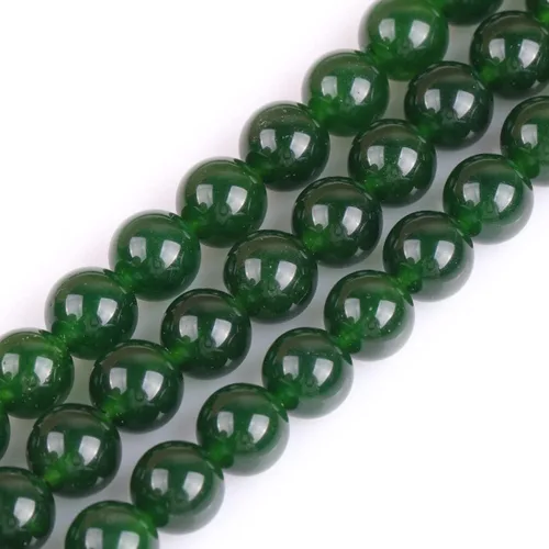 Vista 22 de GEM-Inside Cuentas sueltas de gemas de ojo de tigre azul lapislázuli de 8mm (0.31 pulgadas) color teñido redondas de cristal energético