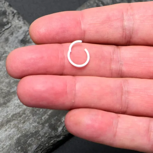 Vista 4 de Body Candy Segment Hoop Rings 18 Gauge 316l Surgical Steel Lip Ring Cartilage