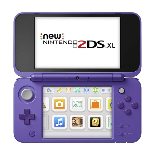 Vista 3 de New Nintendo 2DS XL - Purple Silver With Mario Kart 7 Pre-installed - Nintendo 2DS