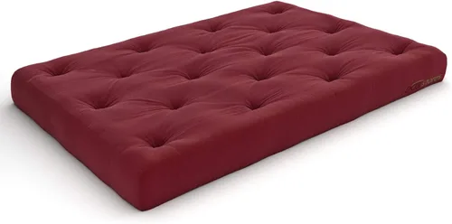 Vista 10 de Nirvana Futons Colchón cómodo de futón individual de 6 pulgadas, sarga negra, fabricado en Estados Unidos