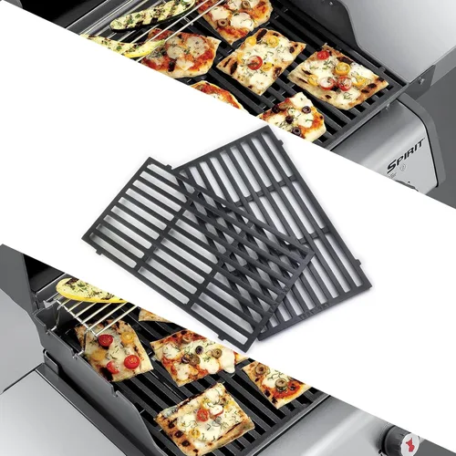 Piezas de repuesto para rejillas de parrilla Weber GS4 Spirit & Spirit II 200 Series, Spirit II E/S-210, E/S-220 (control de montaje frontal),