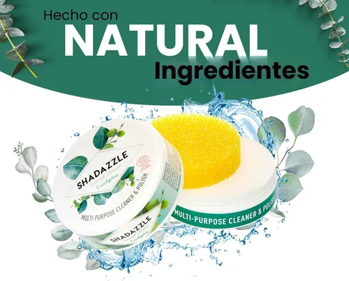 Vista 3 de Shadazzle - Limpiador y pulidor natural multiusos – Producto de limpieza ecológico (1 paquete, eucalipto)
