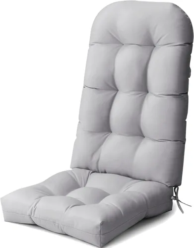 Vista 22 de Crestlive Products - Cojín para silla Adirondack, cojín para silla mecedora al aire libre resistente al agua de 50x20x4 pulgadas, cojín de repuesto