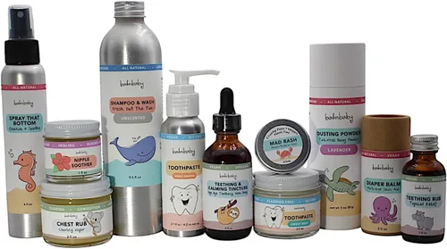 Vista 5 de BALM! Baby - Pasta de dientes natural sin flúor para niños, pasta de dientes para niños en botella dispensadora, pasta de dientes sin SLS