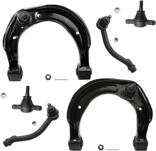 Vista 128 de Detroit Axle - Kit de brazos de control de extremo delantero RWD para Dodge Charger Challenger Chrysler 300, 2 brazos de control delantero