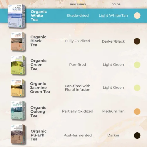 Vista 5 de Té blanco orgánico Prince Of Peace