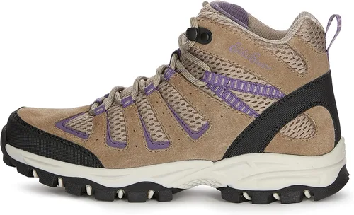 Vista 4 de Eddie Bauer Astoria Mid - Botas de senderismo para mujer, resistentes al agua, ligeras, botas de senderismo de montaña para mujer, para todo