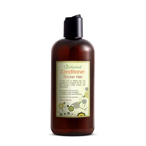 Just Nutritive Acondicionador para cabello más grueso | El mejor acondicionador para cabello más grueso | Deja el cabello suave, sedoso con un