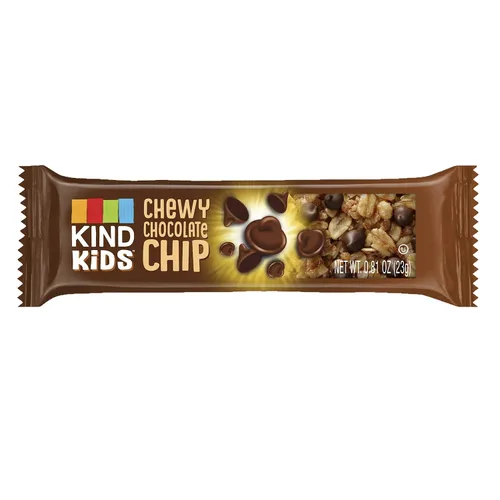 Vista 6 de KIND Kids - Barras masticables de granola con chispas de chocolate, contienen nutrientes de una porción completa de verduras, sin gluten y sin
