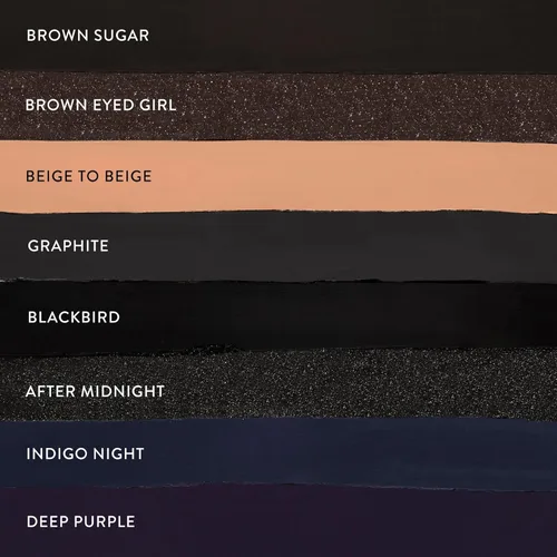 Vista 8 de LAURA GELLER NEW YORK INKcredible Gel Eyeliner - Blackbird - Lápiz delineador de ojos impermeable a prueba de manchas - Sacapuntas integrado
