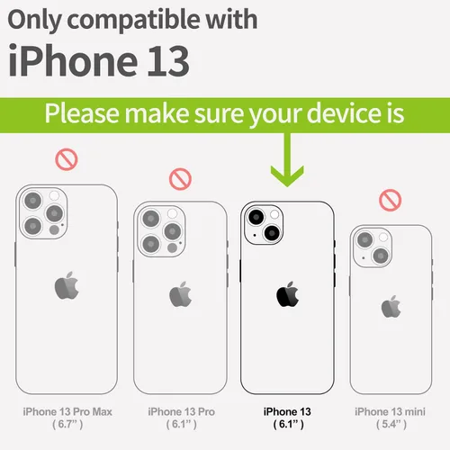 Vista 3 de Carveit Funda magnética de madera para iPhone 13 [madera natural y TPU suave negro] Funda protectora de madera única y elegante a prueba de golpes