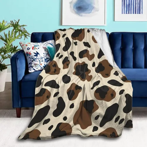 Vista 8 de Unqiue - Mantas mullidas para adolescentes, niños y niñas, manta cómoda para cama, sofá, compatible con atrapasueños de búho, arcoíris, mantas