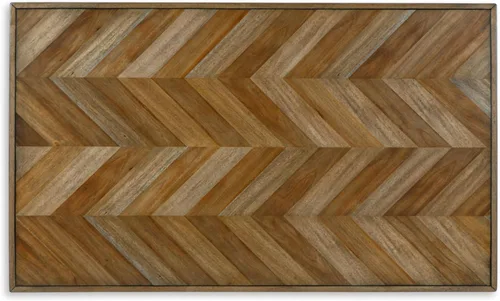 Vista 11 de Signature Design por Ashley Blondon - Juego de mesa de comedor rectangular con 6 sillas, patrón de chevron, patas cónicas, capacidad para 6 Negro