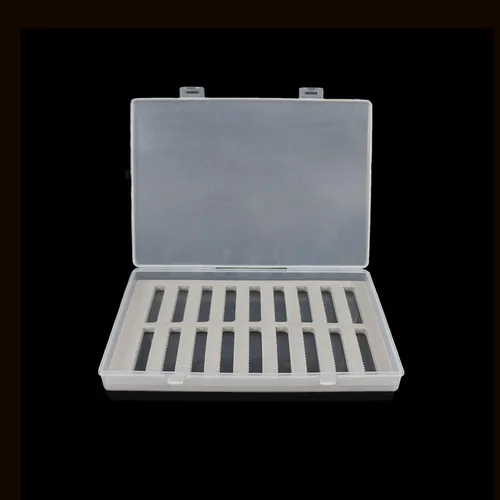 Aventik Cajas para moscas de gran capacidad, tapa transparente de espuma delgada, colección PP, cajas de pesca de competición de anzuelos de pesca