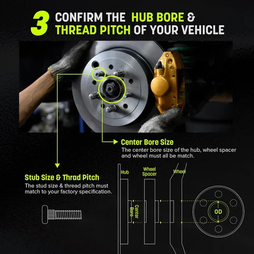 Vista 4 de Customadeonly Espaciadores de rueda centrados de 0.197 in de 5 x 105, compatibles con Cruze 2010-2020, Sonic 2012-2020, Trax 2013-2020, Volt
