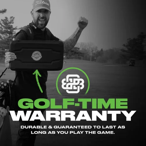 Vista 6 de BACK 2 BASICS Golf Putting Mirror Pro Path - Funda protectora acolchada para espejo de alineación, ayuda ligera para exteriores e interiores