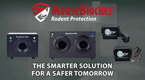 Vista 9 de MouseBlocker Prox 12Volt de Alta Potencia Repelente Ultrasónico para Ratones y Roedores con Modo de Evicción y LED Duales Intermitentes para Tu