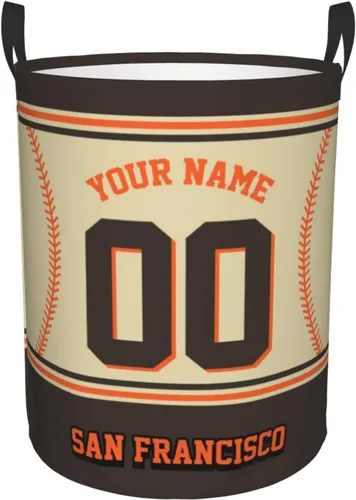 Vista 33 de Cesta de lavandería personalizada de Arizona, cesta de lavandería personalizada con nombre y número, cesta de almacenamiento plegable