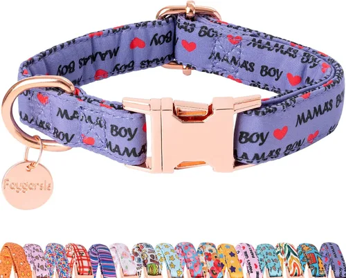 Vista 18 de Faygarsle Lindo collar de perro para niñas y niños, suave y elegante collar para mascotas con diseño de limón, ideal para perros de verano amarillo