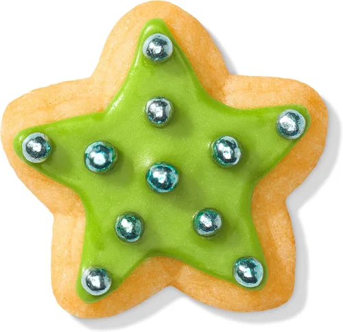 Vista 14 de OXO Good Grips Cookie Press Holiday Disk Set, Metallic