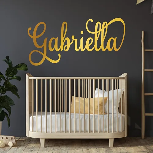 Name Wall Decal, Name Sign, Custom Name Sticker, Nursery Decal, Boys Room, Girls Room, Personalized Name, 36 Fonts to choose from