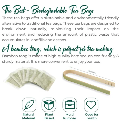 Vista 444 de FreshDrinkUS, 135 bolsas de té de jengibre y cúrcuma premium, ingredientes 100% naturales, mezcla hecha a mano de té de hierbas de cúrcuma