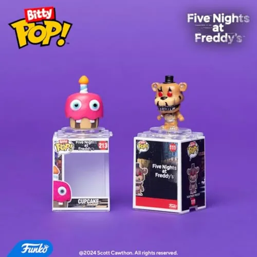 Vista 7 de Funko Bitty POP! Cinco Noches en Freddy's (FNAF) - Ballora y una mini figura sorpresa de misterio - 2.2 cm (0.9 Pulgadas) coleccionable - Idea