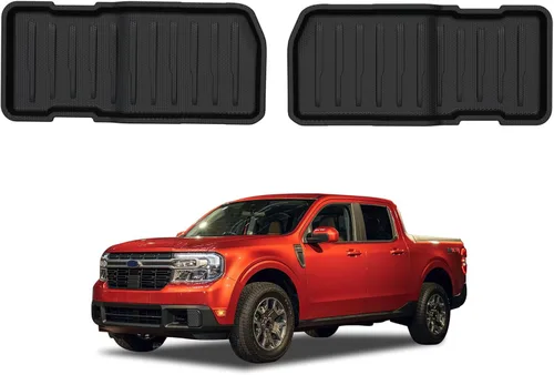 Mabett Alfombrillas de almacenamiento para debajo del asiento para Ford Maverick Gasoline 2025 2024 2023 2022 accesorios (no compatibles con