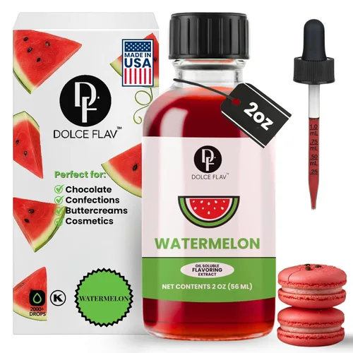 Vista 29 de Dolce Flav Extracto de manzana, 2 onzas soluble en aceite, Kosher, sin azúcar, sabor concentrado de manzana crujiente para hornear, chocolates