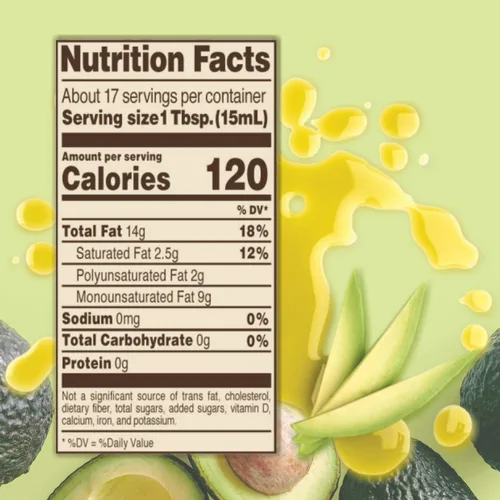 Vista 5 de Roland Foods Aceite de aguacate puro, alimento importado especial, lata de 8.45 onzas líquidas