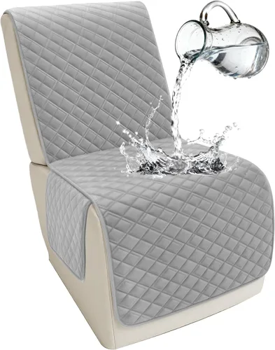 Vista 89 de Arfntevss Fundas para sofá seccional reclinable para sofá seccional en forma de L, funda antideslizante lavable para sofá reclinable con forma de L