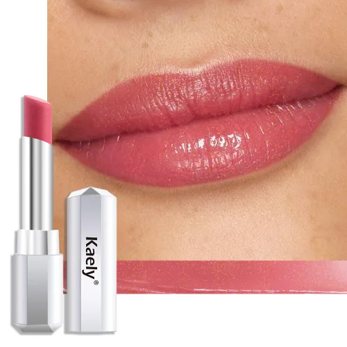 Vista 21 de Kaely - 2 piezas de bálsamo labial tintado de miel, lápiz labial de brillo hidratante para labios secos de mujer, maquillaje de mancha de brillo