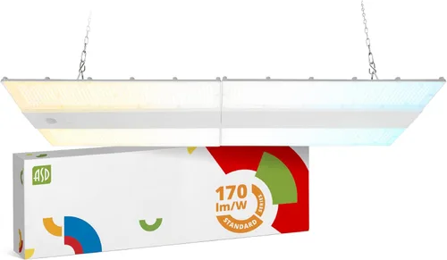 Vista 17 de ASD Lámpara LED lineal de alta bahía, iluminación de tienda comercial 3CCT, regulable, potencia ajustable, DLC Premium, certificación UL 100W