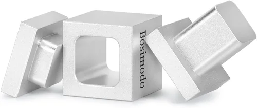 Vista 13 de [1.5X1.5] Molde de preprensa sólido 6061 Molde de preprensa de aluminio para prensado de flores (blanco plateado 1.5 x 1.5)