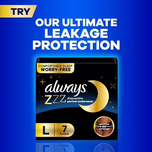 Vista 8 de Always Maxi - Almohadillas femeninas sin alas para mujer, talla 1, absorción regular, sin perfume, 48
